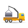 Truck mounted loader cranes